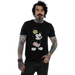Vêtements Homme T-shirts manches longues Animaniacs Dot Classic Pose Noir