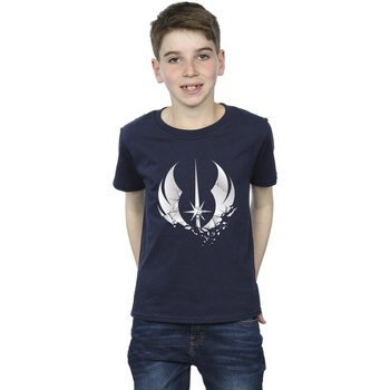 Vêtements Garçon T-shirts manches courtes Disney Obi-Wan Kenobi Order Fractured Bleu