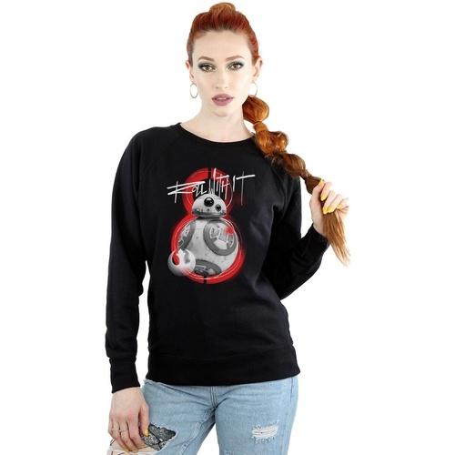 Vêtements Femme Sweats Disney The Last Jedi BB-8 Roll With It Noir