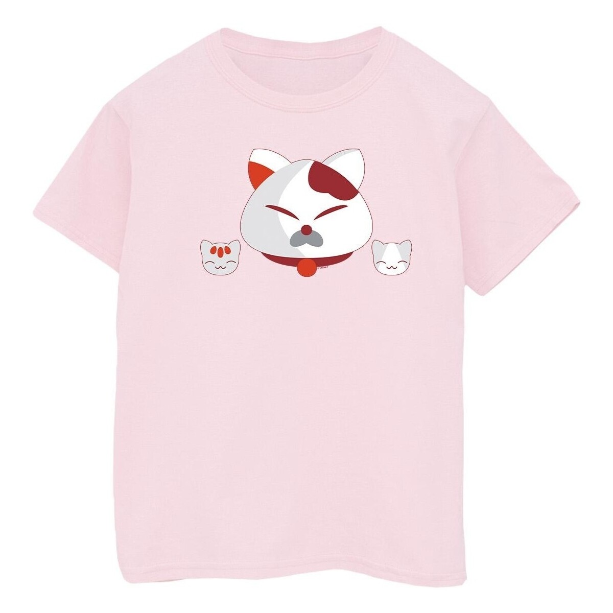 Vêtements Garçon T-shirts manches courtes Disney Big Hero 6 Baymax Kitten Heads Rouge