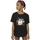 Vêtements Fille embossed embroidered logo T-shirt  Noir