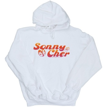 Vêtements Fille Sweats Sonny & Cher Gradient Logo Blanc