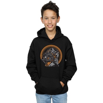 Vêtements Garçon Sweats Disney logo-print zip-up hooded jacket Noir