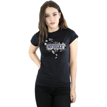 Vêtements Femme T-shirts manches longues Beetlejuice Sandworm Logo Noir