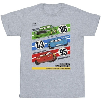 Vêtements Garçon T-shirts & Polos Disney Cars Piston Cup Champions Gris