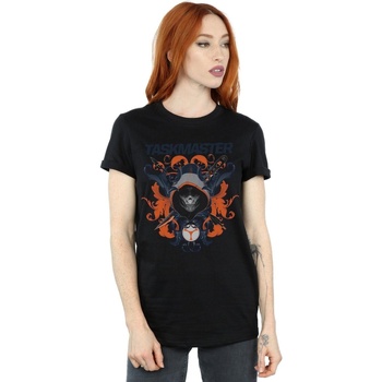 Vêtements Femme T-shirts manches longues Marvel Black Widow Movie Taskmaster Oriental Noir