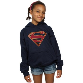 Vêtements Fille Sweats Dc Comics Supergirl Logo Bleu