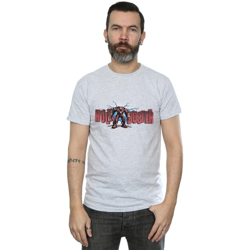 Vêtements Homme T-shirts manches longues Marvel Avengers Infinity War Hulkbuster 2.0 Gris