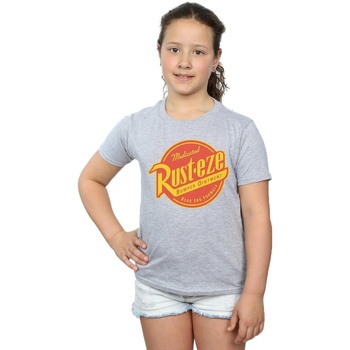 Vêtements Fille T-shirts manches longues Disney Cars Rust-Eze Logo Gris