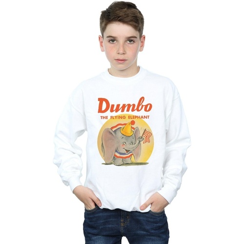 Vêtements Garçon Sweats Disney Dumbo Flying Elephant Blanc
