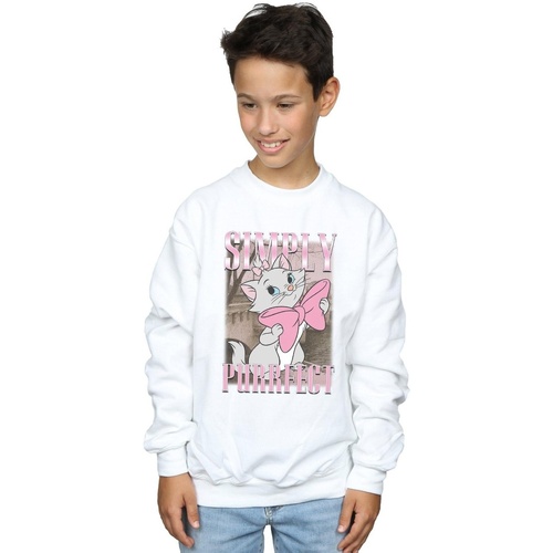 Vêtements Garçon Sweats Disney large dot-print T-shirt Essentials Purrfect Homage Blanc