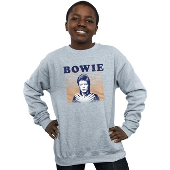 Vêtements Garçon Sweats David Bowie  Gris