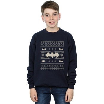 Vêtements Garçon Sweats Dc Originals Christmas Knit Batman Bleu