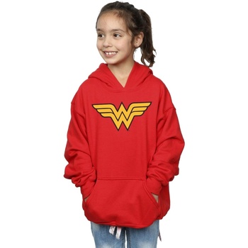 Vêtements Fille Sweats Dc Comics Wonder Woman Logo Rouge