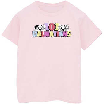 Vêtements Garçon T-shirts manches courtes Disney 101 Dalmatians Multi Colour Rouge
