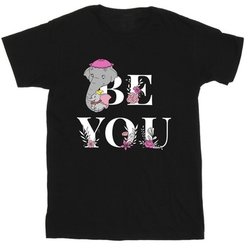 Vêtements Garçon T-shirts manches courtes Disney Dumbo Be You Noir