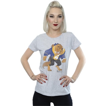 Vêtements Femme T-shirts manches longues Disney Classic Beast Gris
