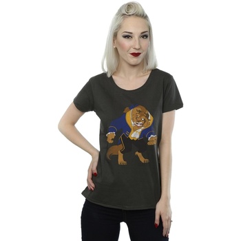 Vêtements Femme T-shirts manches longues Disney Classic Beast Multicolore