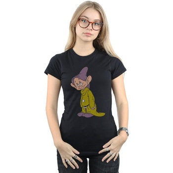 Vêtements Femme T-shirts manches longues Disney Classic Dopey Noir
