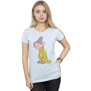 Vêtements Femme T-shirts manches longues Disney Classic Dopey Gris
