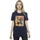 Vêtements Femme T-shirts manches longues Disney Big Hero 6 Baymax Fred Newspaper Bleu