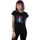 Vêtements Femme T-shirts manches longues Disney Mulan Face Peep Noir