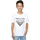 Vêtements Garçon T-shirts manches courtes Dc Comics Superman Man Of Steel Shield Blanc