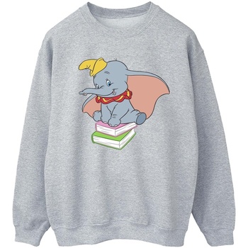 Disney Dumbo Sitting On Books Gris