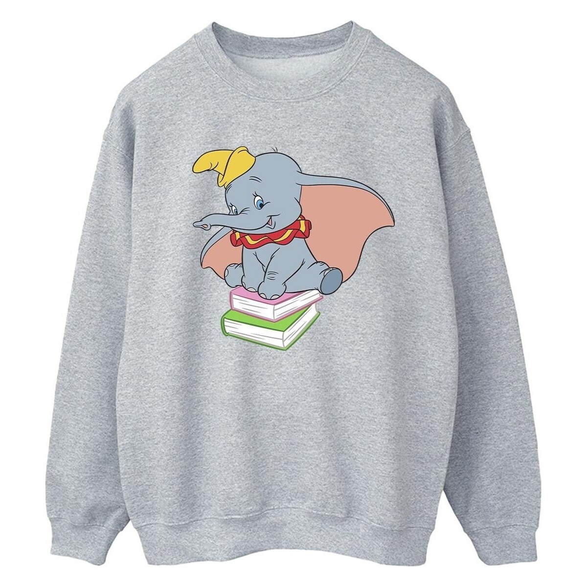 Vêtements Femme Sweats Disney Dumbo Sitting On Books Gris