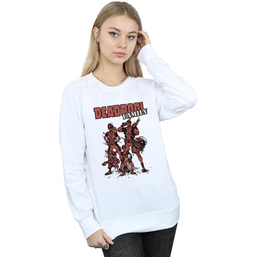 Vêtements Femme Sweats Marvel Deadpool Family Group Blanc