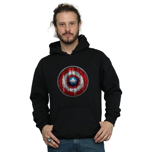 Vêtements Homme Sweats Marvel Captain America Wooden Shield Noir