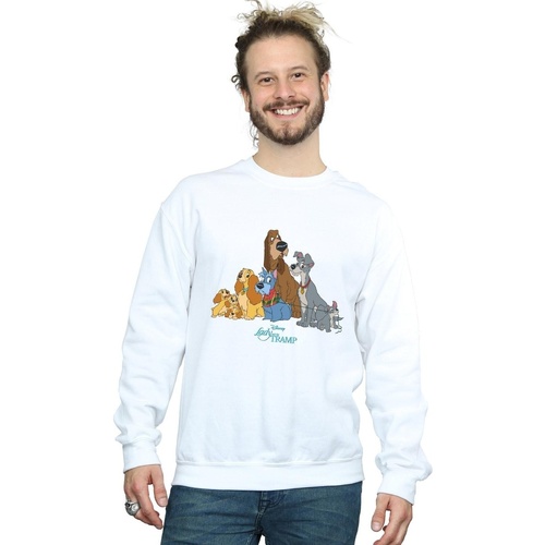 Vêtements Homme Sweats Disney Lady And The Tramp Classic Group Blanc