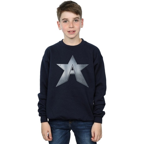 Vêtements Garçon Sweats Marvel Avengers Endgame Varsity Soldier A Star Bleu