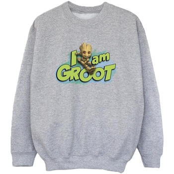 Vêtements Garçon Sweats Marvel Vêtements homme à moins de 70 I Am Groot Jumping Gris