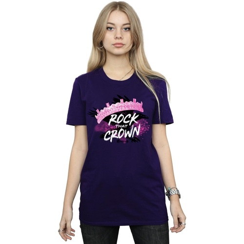 Vêtements Femme T-shirts manches longues Disney  Violet