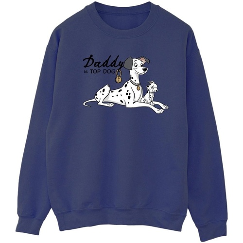 Vêtements Femme Sweats Disney 101 Dalmatians Top Dog Bleu