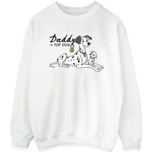 Vêtements Femme Sweats Disney 101 Dalmatians Top Dog Blanc