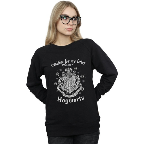 Vêtements Femme Sweats Harry Potter Hogwarts Waiting For My Letter Noir