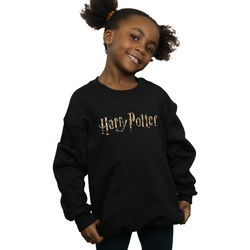 Vêtements Fille Sweats Harry Potter Full Colour Logo Noir