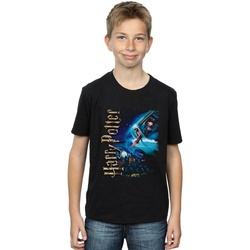 Vêtements Garçon T-shirts manches courtes Harry Potter Smiles At Hogwarts Noir