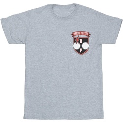 Fred Perry T-shirt met contrasterende vlakken en vintage logo in wit