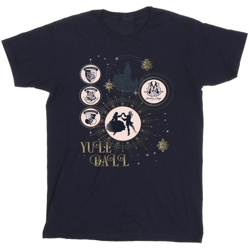 Vêtements Garçon T-shirts manches courtes Harry Potter Yule Ball Bleu