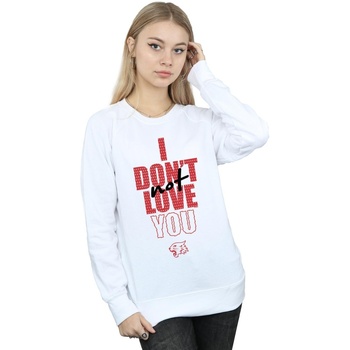 Vêtements Femme Sweats Disney High School Musical The Musical Not Love You Blanc