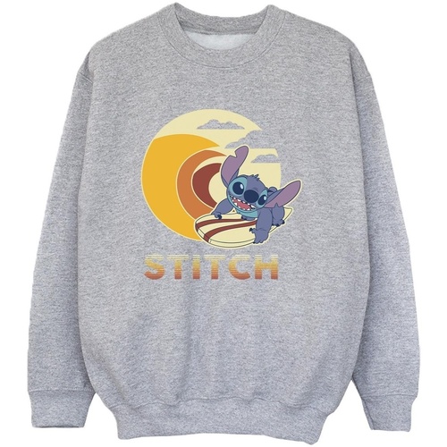 Vêtements Garçon Sweats Disney Lilo & Stitch Summer Waves Gris