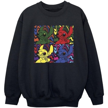 Vêtements Garçon Sweats Disney Lilo & Stitch Pop Art Noir