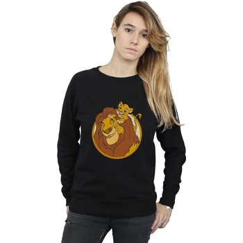 Vêtements Femme Sweats Disney The Lion King Mufasa And Simba Noir