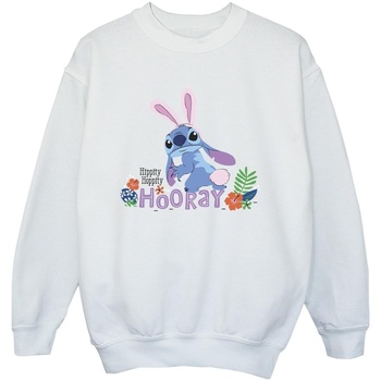 Vêtements Garçon Sweats Disney Lilo & Stitch Hippity Hop Stitch Blanc