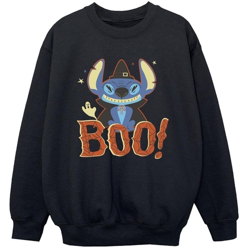 Vêtements Garçon Sweats Disney Lilo & Stitch Boo! Noir