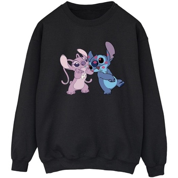 Vêtements Femme Sweats Disney Lilo & Stitch Kisses Noir