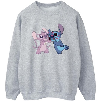 Vêtements Femme Sweats Disney Lilo & Stitch Kisses Gris